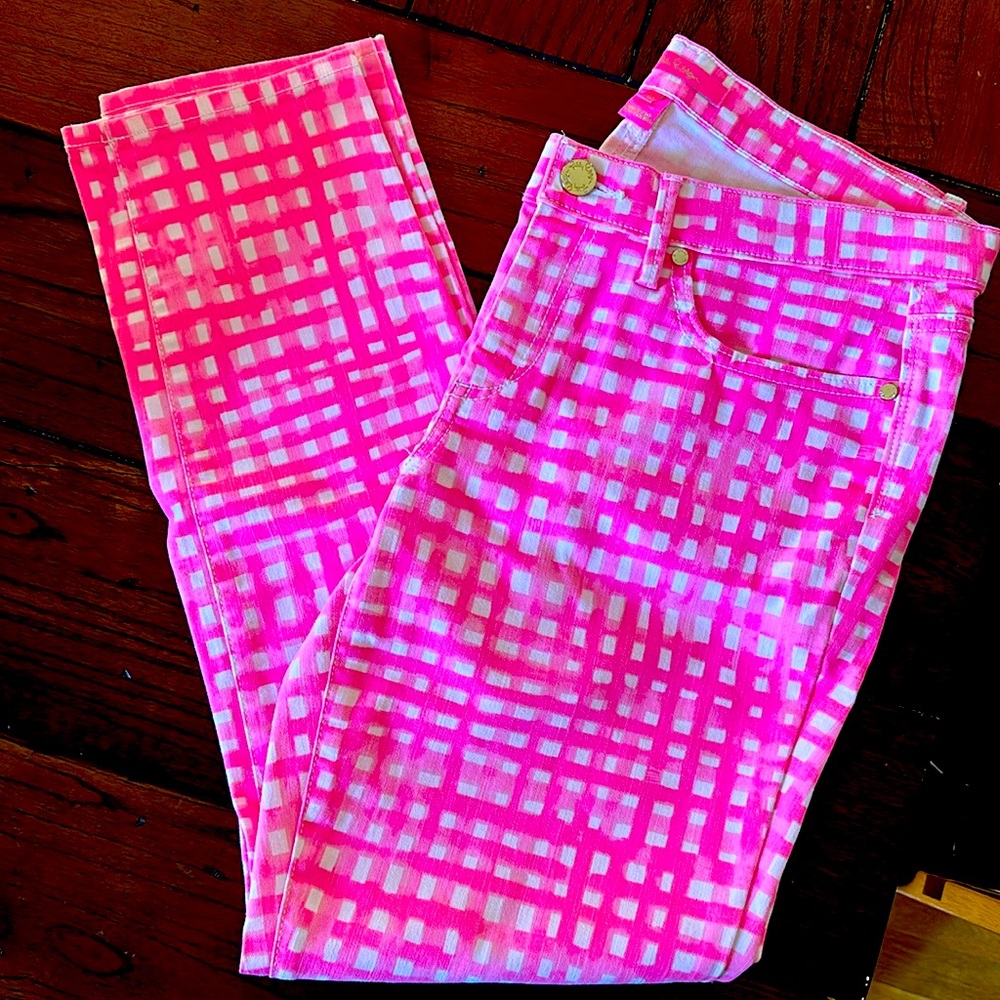 Women’s Lilly Pulitzer South Ocean skinny jeans size 12